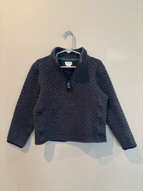 Crewcuts Quilted Half-Zip Pullover - Navy Jcrew Boys